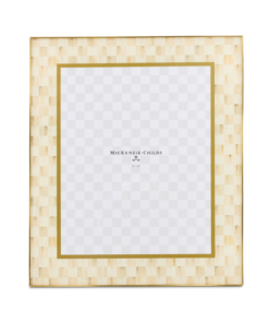 Mackenzie-Child's - Mocha Check 8" x 10" Glass Frame