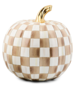 Mackenzie-Child's - Mocha Check Medium Pumpkin