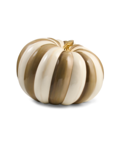 Mackenzie-Child's - Mocha Stripe Extra Large Pumpkin