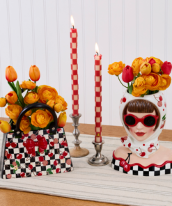 MacKenzie-Childs – Mon Cheri Handbag Vase - Image 2