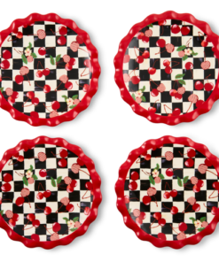 Mackenzie-Child's - Mon Cheri Small Plates, Set Of 4