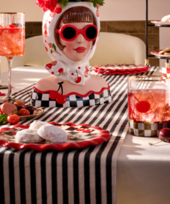 MacKenzie-Childs – Mon Cheri Small Plates, Set Of 4 - Image 2