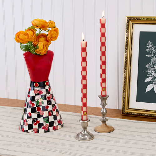 MacKenzie-Childs – Mon Cheri Tall Dress Vase - Image 2