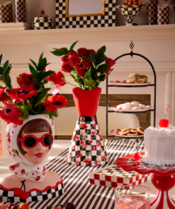 MacKenzie-Childs – Mon Cheri Tall Dress Vase - Image 3