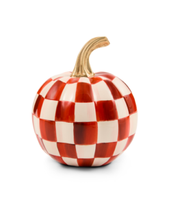 Mackenzie-Child's - Paprika Check Mini Pumpkin