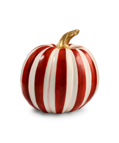Mackenzie-Child's - Paprika Stripe Medium Pumpkin
