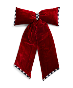 Mackenzie-Childs - Red Velvet Jumbo Bow