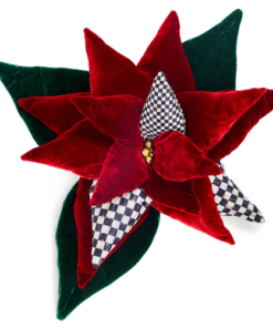 Mackenzie-Childs - Red Velvet Large Poinsettia