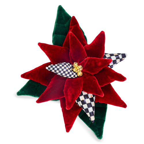 MacKenzie-Childs – Red Velvet Medium Poinsettia