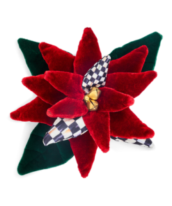 Mackenzie-Childs - Red Velvet Small Poinsettia