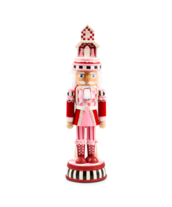 Mackenzie-Childs - Ruby Red Wood Nutcracker