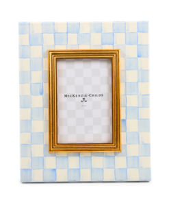 Mackenzie-Child's - Sky Check 4" x 6" Frame