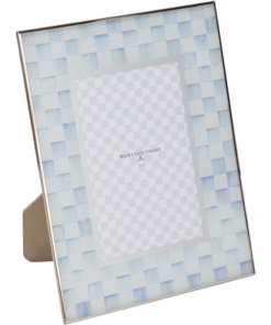 Mackenzie-Child's - Sky Check 4" x 6" Glass Frame
