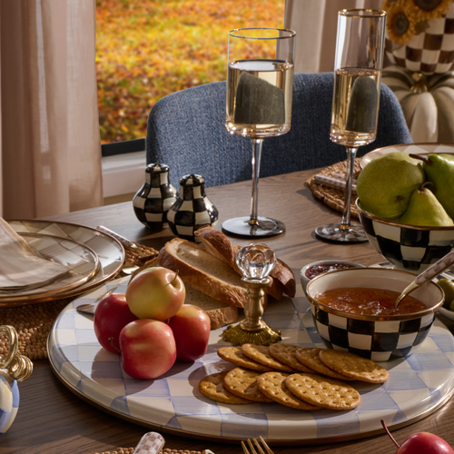 MacKenzie-Childs – Sky Check Cheese Course - Image 3