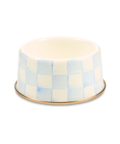 Mackenzie-Child's - Sky Check Medium Pet Dish