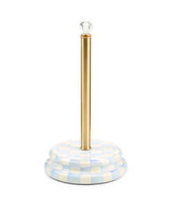 Mackenzie-Child's - Sky Check Paper Towel Holder
