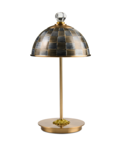 Mackenzie-Child's - Sophisticheck Led Rechargeable Dome Table Lamp