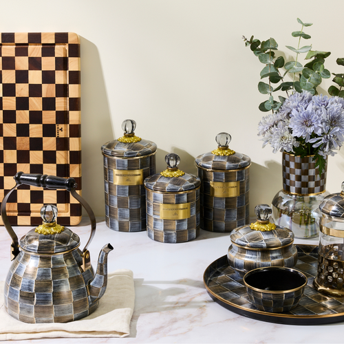 MacKenzie-Childs – Sophisticheck Medium Canister - Image 2