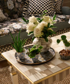 MacKenzie-Childs – Sophisticheck Round Tray - Image 3