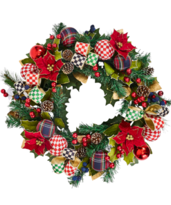 Mackenzie-Childs - Timeless Tartan 26" Wreath