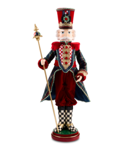 Mackenzie-Childs - Timeless Tartan Fabric Nutcracker