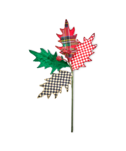 Mackenzie-Childs - Timeless Tartan Holly Pick