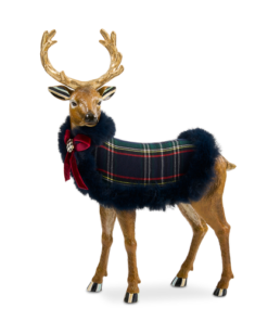 Mackenzie-Childs - Timeless Tartan Standing Deer