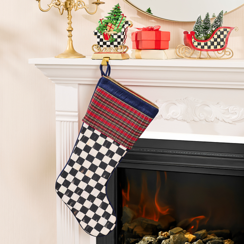 MacKenzie-Childs – Timeless Tartan Stocking - Image 2