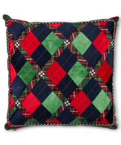 Mackenzie-Childs - Timeless Tartan Throw Pillow
