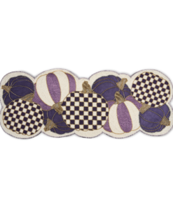 Mackenzie-Childs - Violet Pumpkins Table Runner
