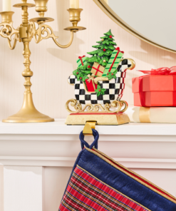 MacKenzie-Childs – Westminster Sleigh Stocking Holder - Image 2