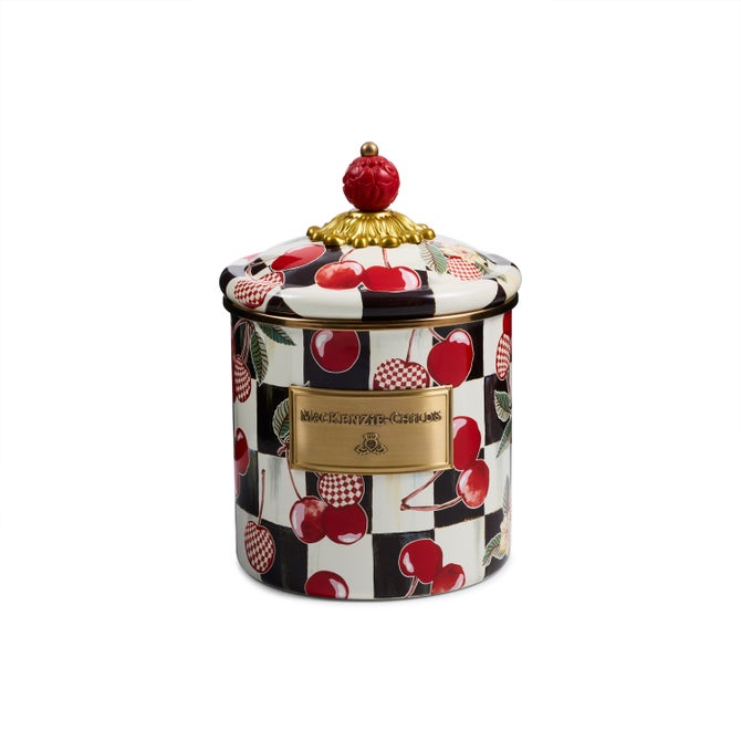 MacKenzie-Childs – Mon Cheri Small Canister