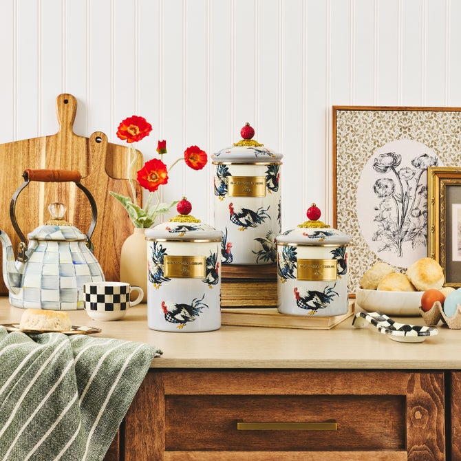 MacKenzie-Childs – Henhouse Medium Canister - Image 3