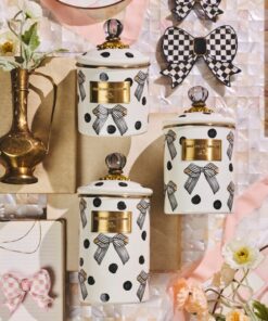 MacKenzie-Childs – Pretty As A Bow Medium Canister - Image 2