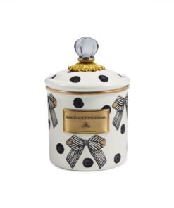 MacKenzie-Childs – Pretty As A Bow Small Canister