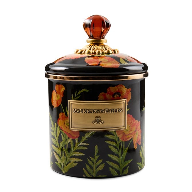 MacKenzie-Childs – Poppy Small Canister