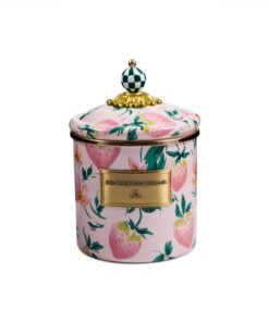 MacKenzie-Childs – Strawberry Small Canister