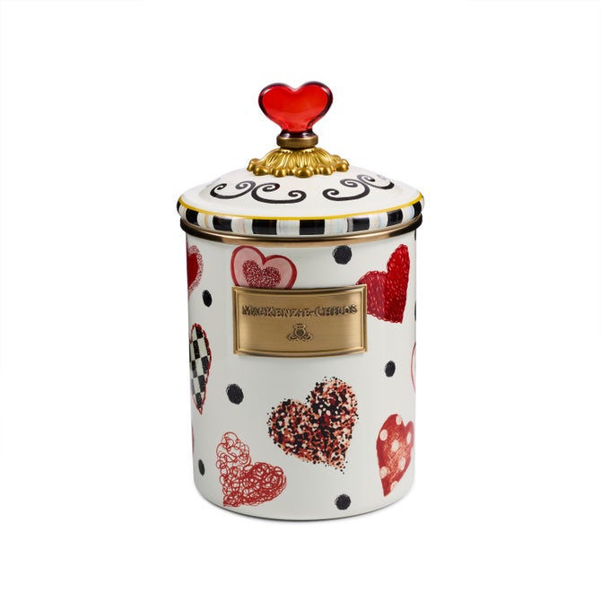 MacKenzie-Childs – Love Medium Canister