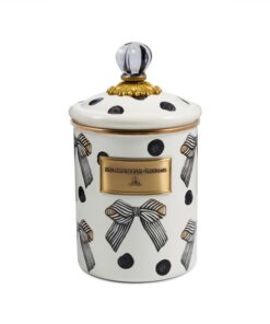 MacKenzie-Childs – Pretty As A Bow Medium Canister