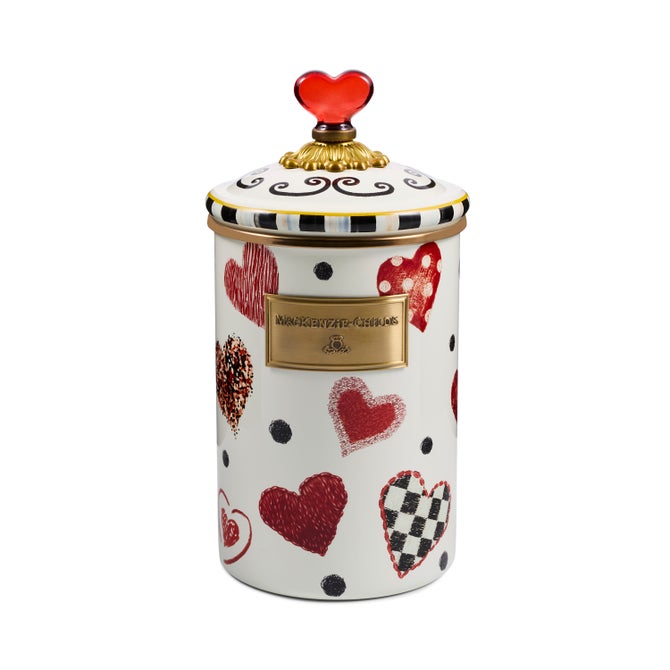 MacKenzie-Childs – Love Large Canister