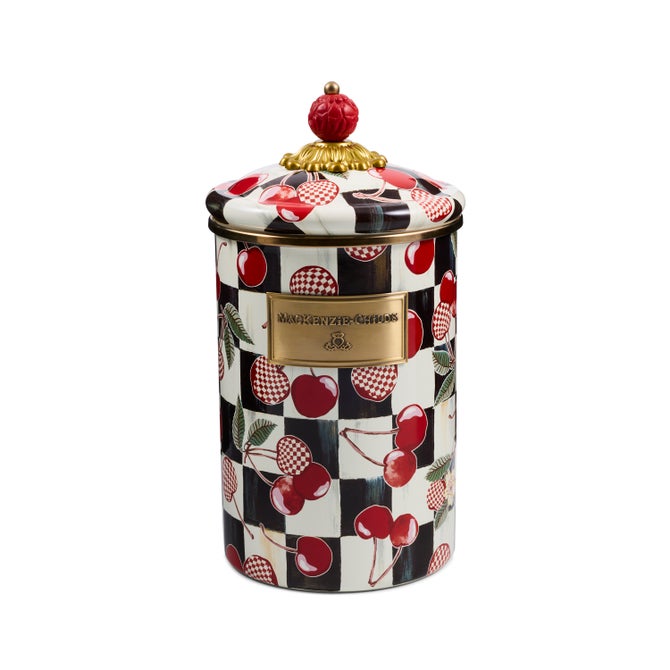 MacKenzie-Childs – Mon Cheri Large Canister