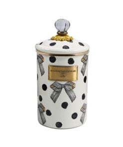 MacKenzie-Childs – Pretty As A Bow Large Canister