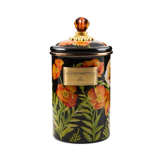 MacKenzie-Childs – Poppy Large Canister