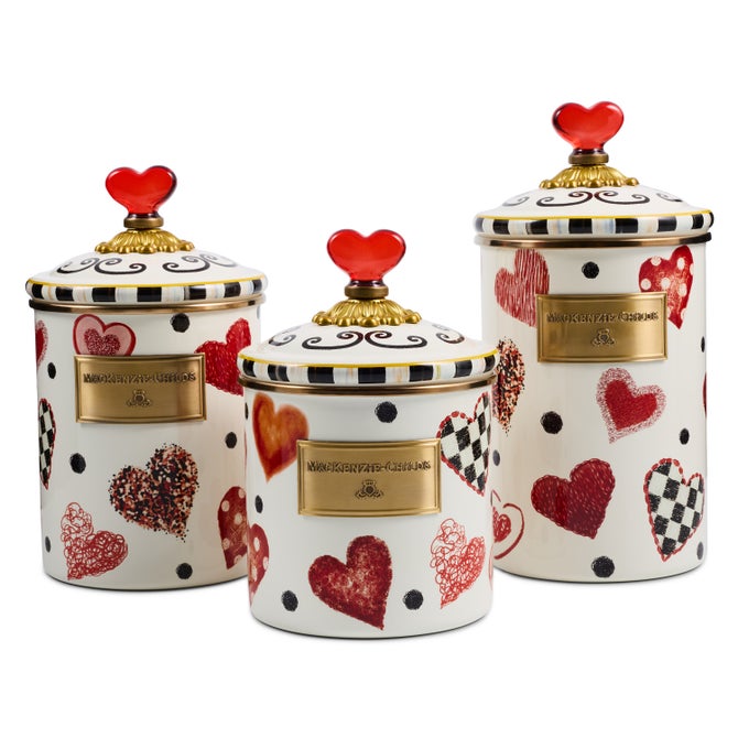 MacKenzie-Childs – Love Large Canister - Image 2