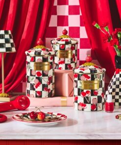 MacKenzie-Childs – Mon Cheri Large Canister - Image 3