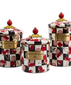 MacKenzie-Childs – Mon Cheri Large Canister - Image 2