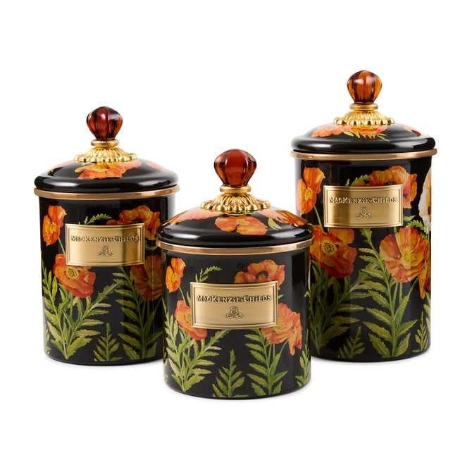 MacKenzie-Childs – Poppy Medium Canister - Image 2