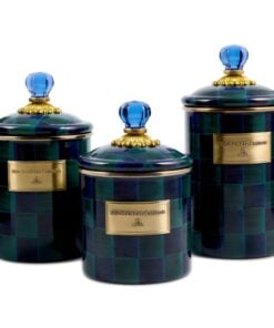 MacKenzie-Childs – Juniper Check Large Canister - Image 2